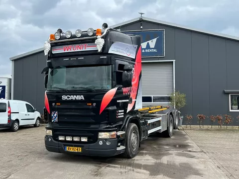 Scania R R500 V8 R500 V8 6x2 truck met kabel containersysteem